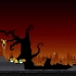 iPhone移植版愤怒的小鸟万圣节版Angry Birds Halloween关卡14