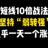 短线最佳的10倍战法：长期坚持“弱转强”，几乎一天一个涨停板，字字珠玑，建议收藏