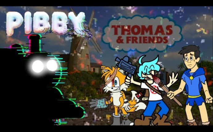 FNF x Pibby Thomas and friends (OFF RAILED) Special 2K subscribe
