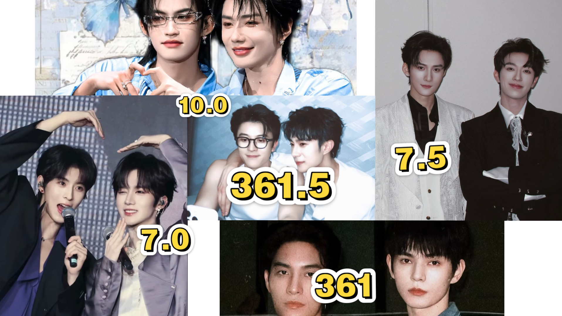 【爆笑re7.0 7.5 10.0 361 361.5】路人粉丝楼丝齐上阵，就四个人还各嗑各的，嗑出来不同风味了？仍然有锐评恶评blx慎入！！！
