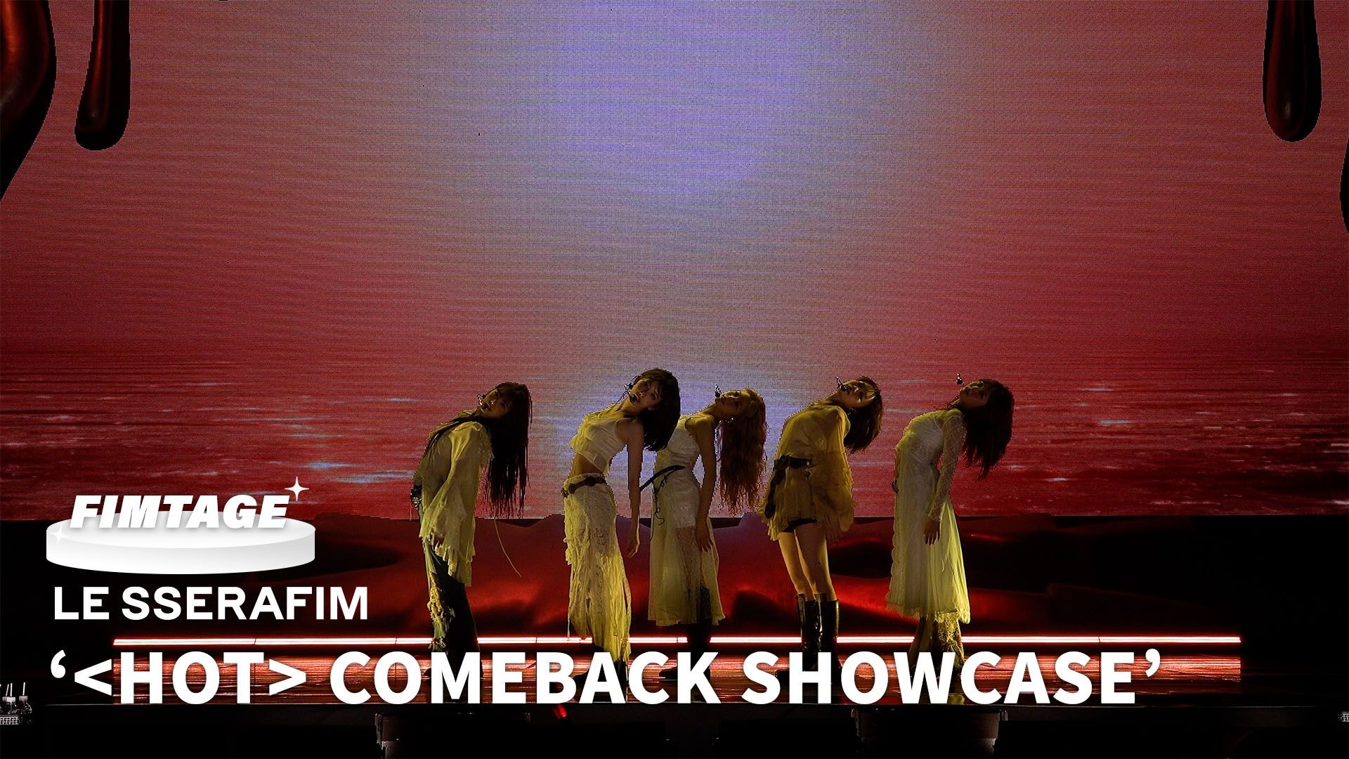 'HOT' Stage Cam @ LE SSERAFIM COMEBACK SHOWCASE 'HOT'