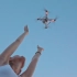 【高清视频素材】慢镜头240帧/秒:无人机从手中起飞