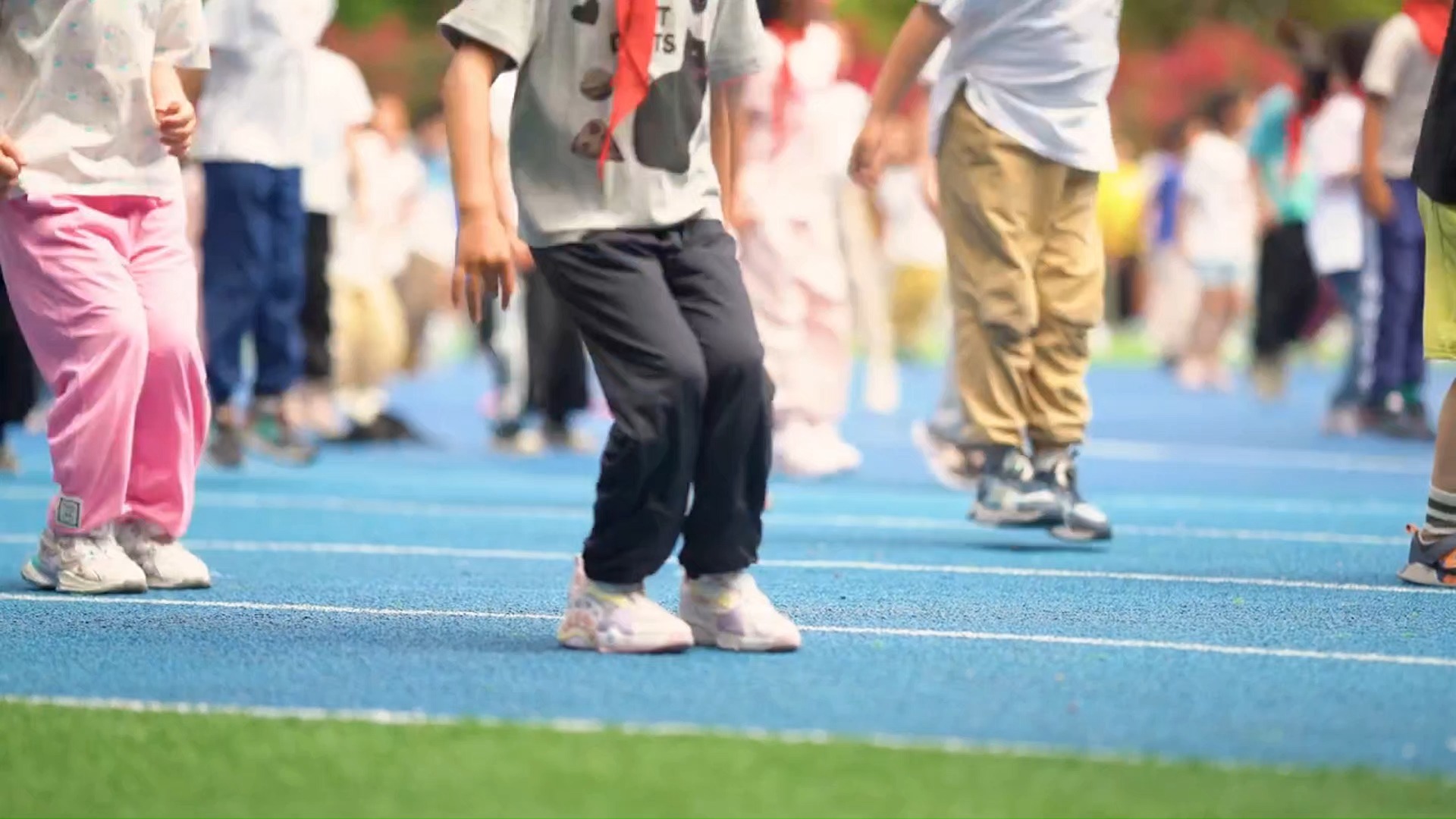 【空镜素材】小学课间操