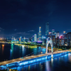 4K延时拍摄广州城市夜景