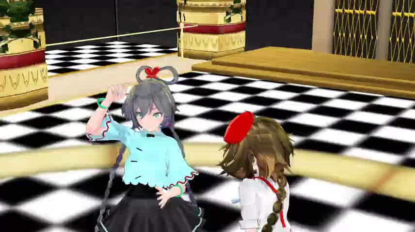【mmd】洛天依和乐正绫的坎特雷拉