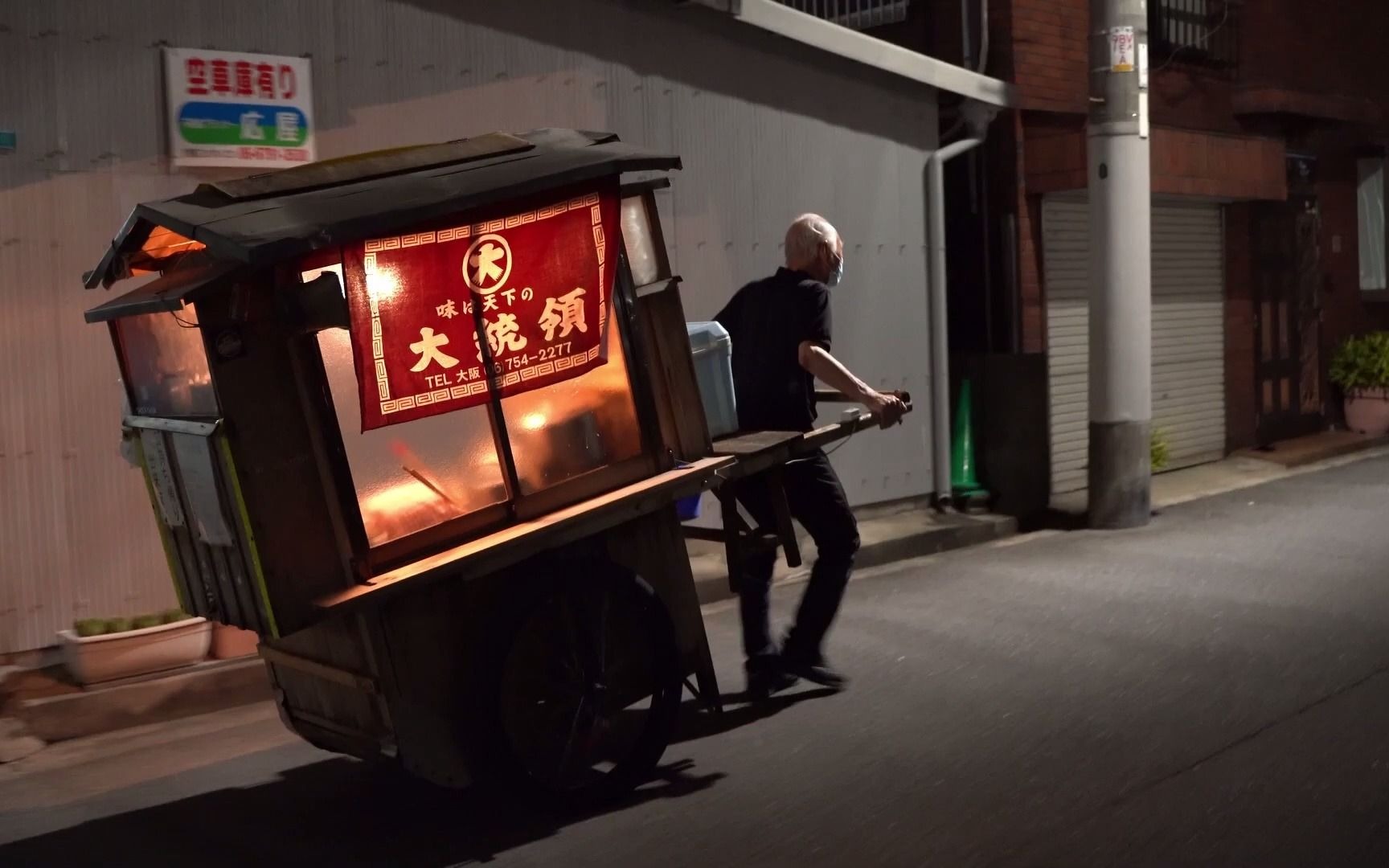 日本街头小吃-拉面车