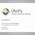 ObsPy - A Python Toolbox for Seismology