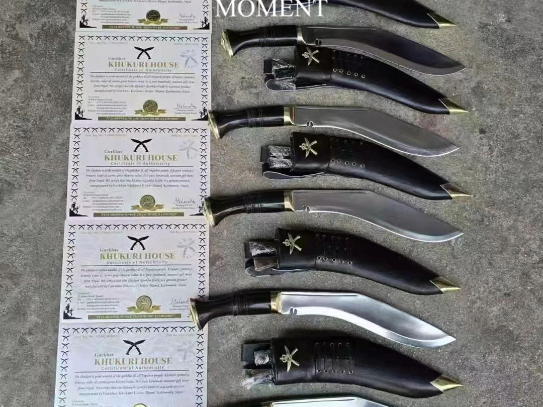 🇳🇵廓尔喀经典军用弯刀～标准现役一号 尼泊尔 KHUKURI HOUSE公司出品！此款是尼泊尔军队现役军刀