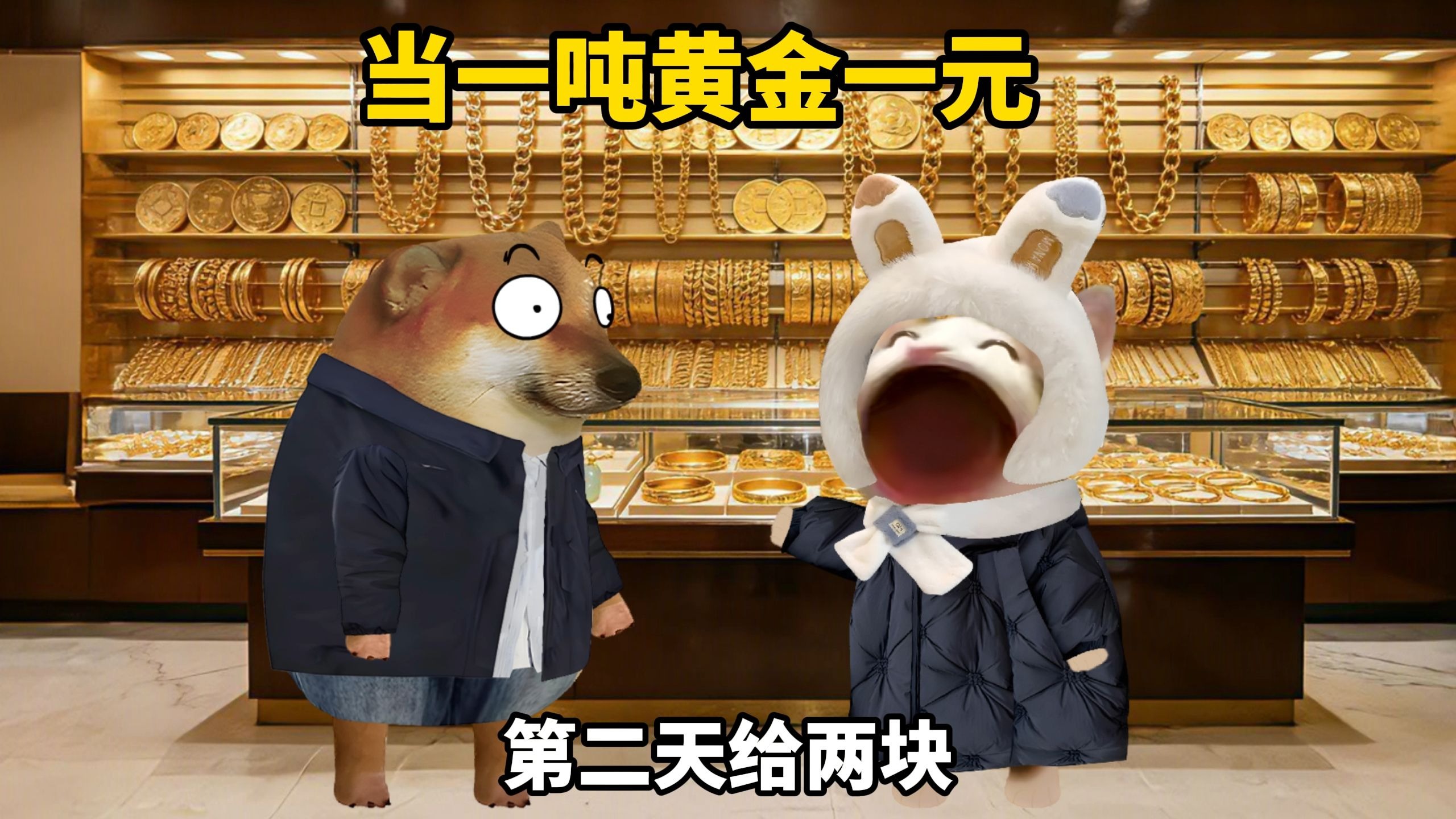 一吨黄金1元起，你敢信？