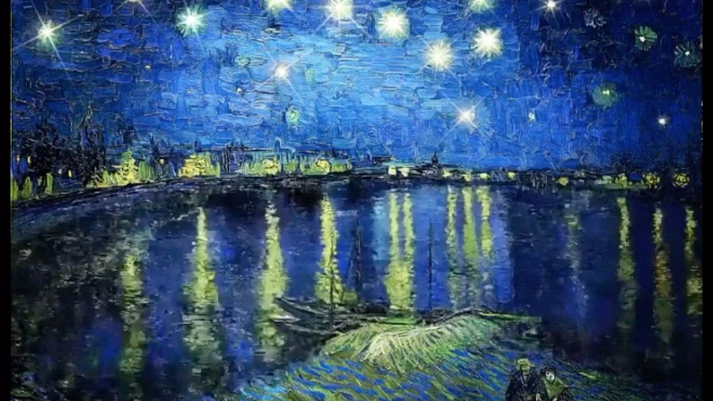 Buckethead - Cove (Buckethead Pikes #221) / Van Gogh - Starry Night on the Rhone