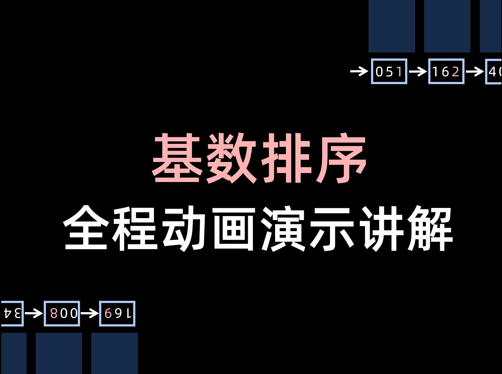 数据结构合集 - 基数排序(算法过程, 效率分析, 稳定性分析)