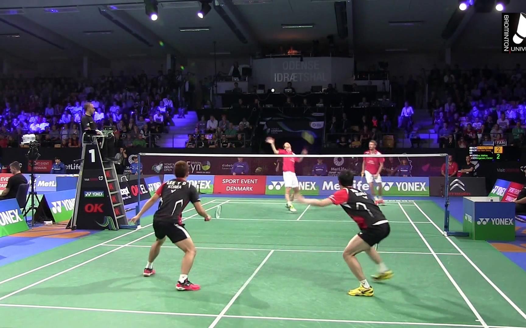 com lee yong-dae  yoo yeon-seong vs mathias boe  carsten