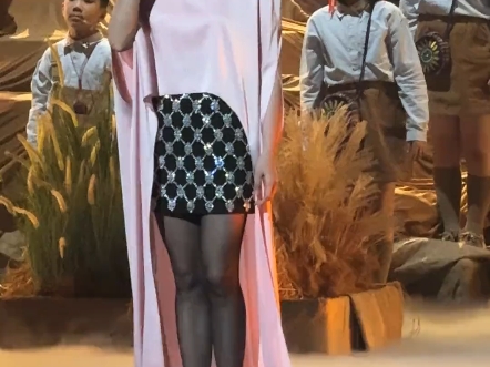 姚晨丝袜舞台演唱现场直拍镜头