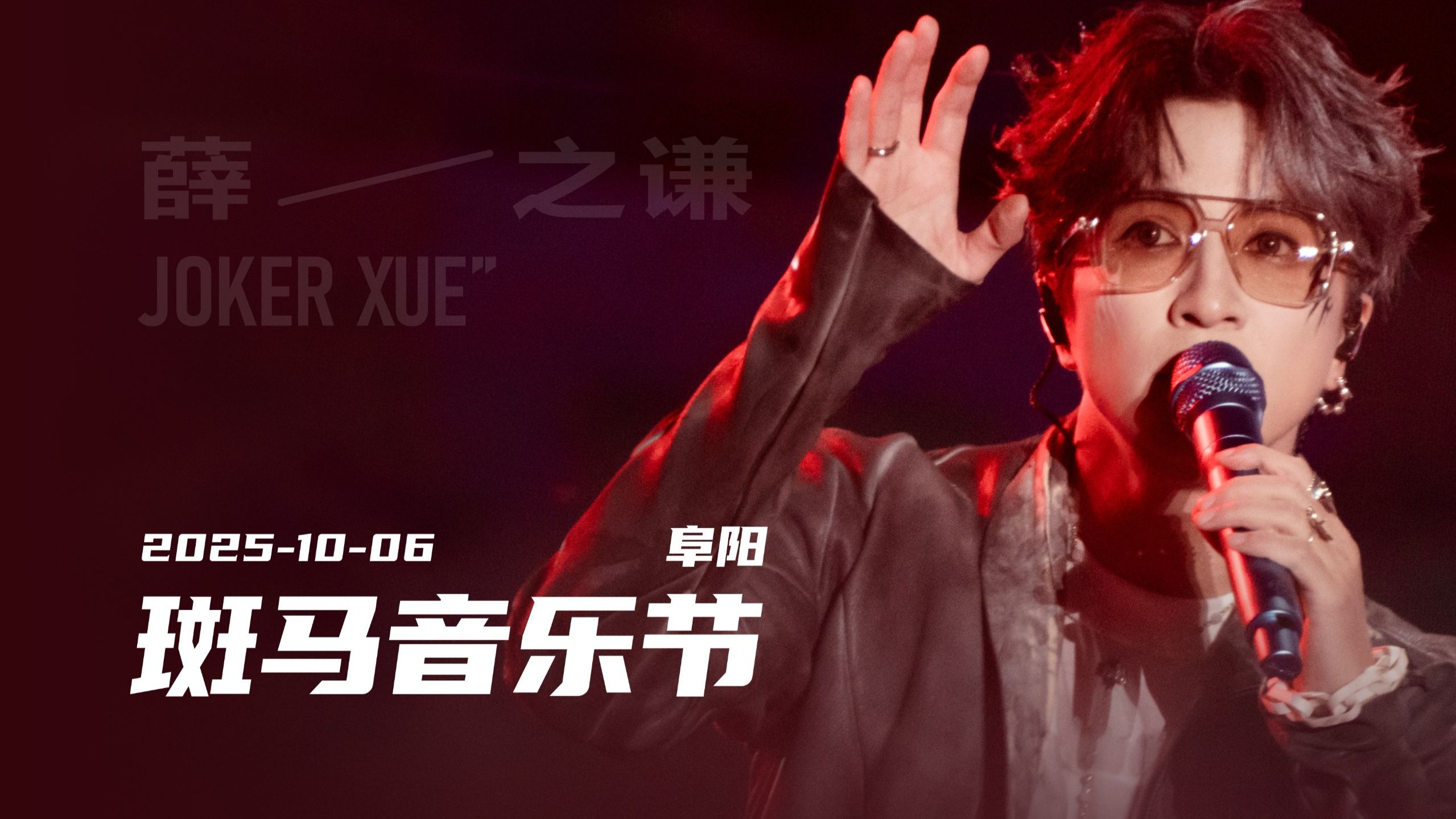 【薛之谦】国庆Day5-阜阳斑马音乐节 多机位全程 251006