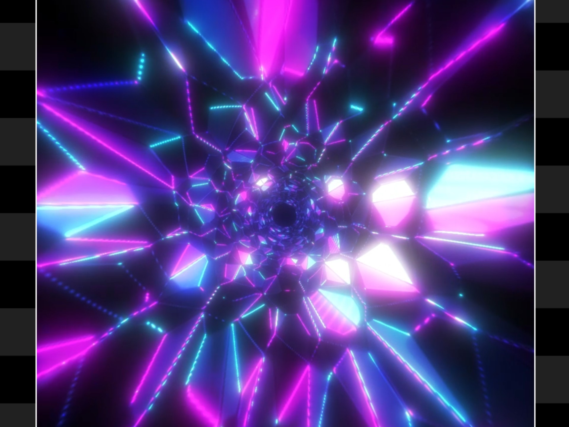 【AE特效】玻璃隧道穿梭简易教程