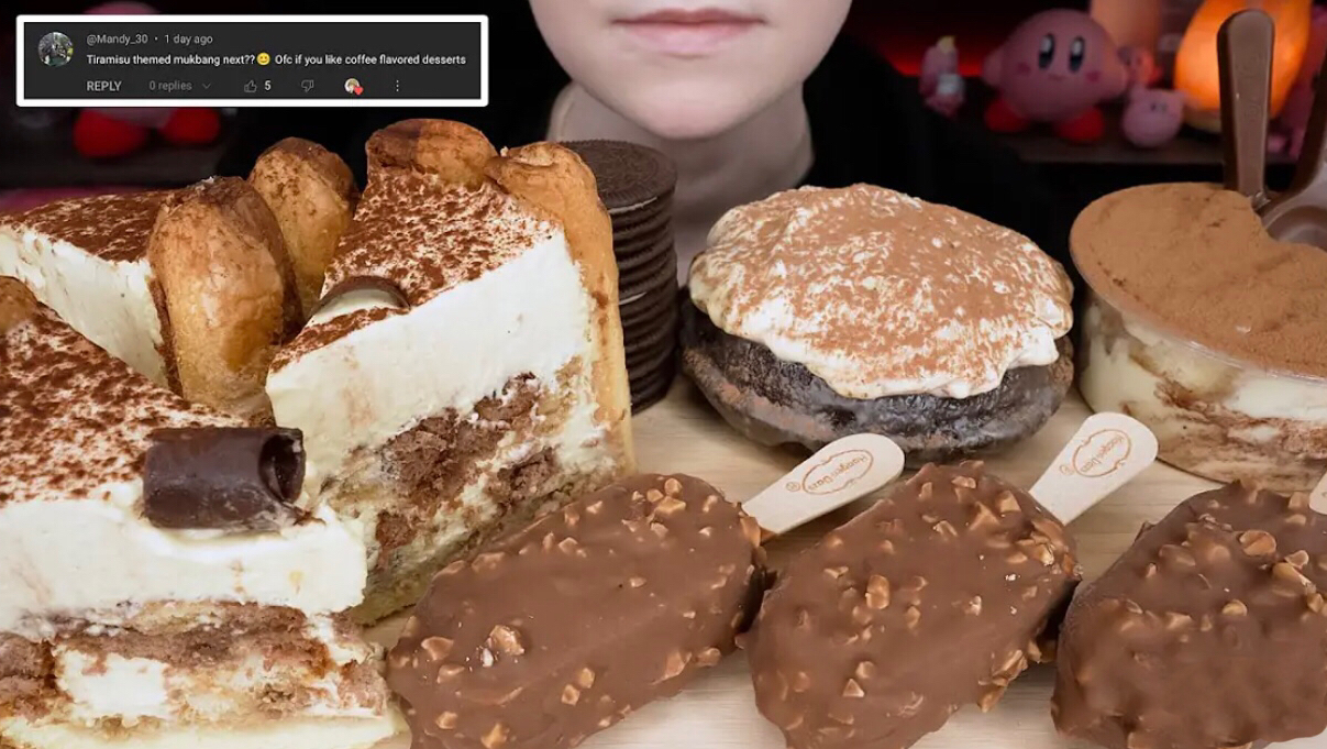 【VNM】中字 | 提拉米苏蛋糕 巧克力蛋糕甜甜圈 哈根达斯巧克力冰淇淋 提拉米苏奥利奥饼干