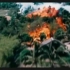 越南战争——慢镜头下美军飞机对地轰炸的震撼场面
