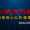 国产算力专题，自主可控加快推进，深度梳理5家核心公司