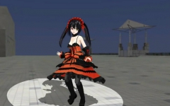 3D定制女仆Ver1 31中文版－(約會大作戰)狂三舞蹈4首