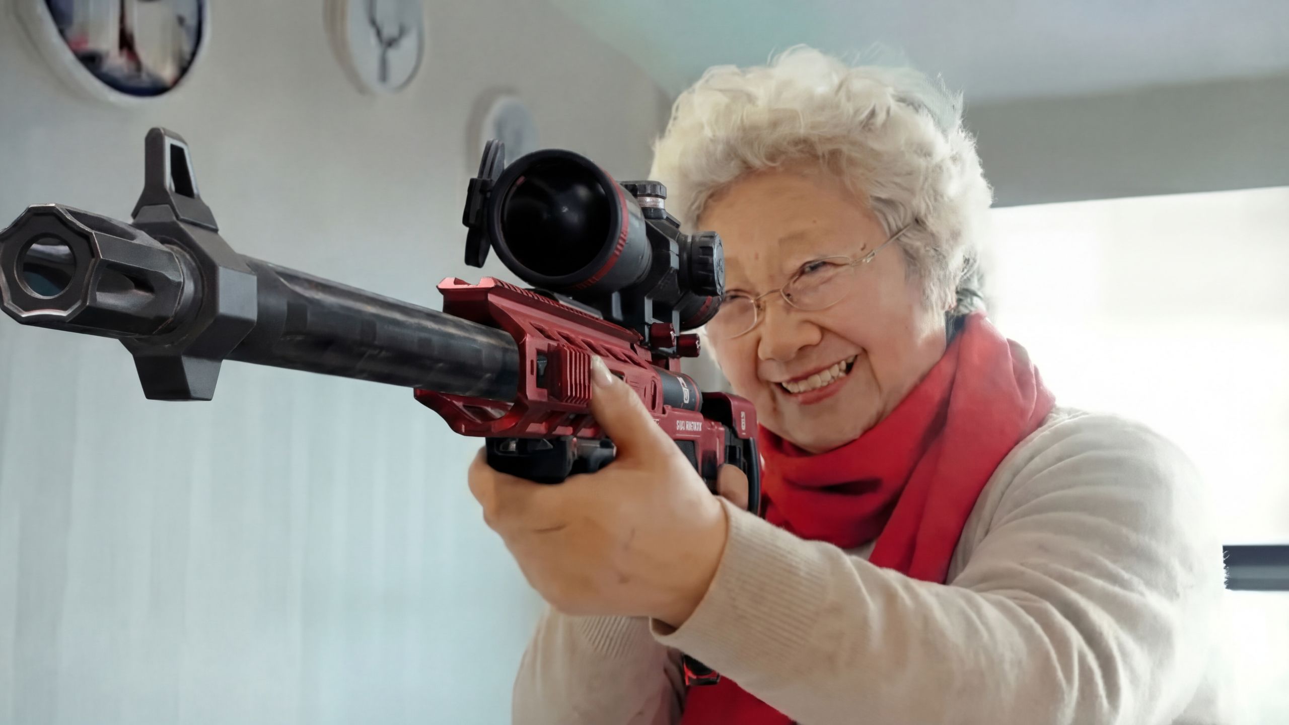 红包老奶大战春晚机器人！