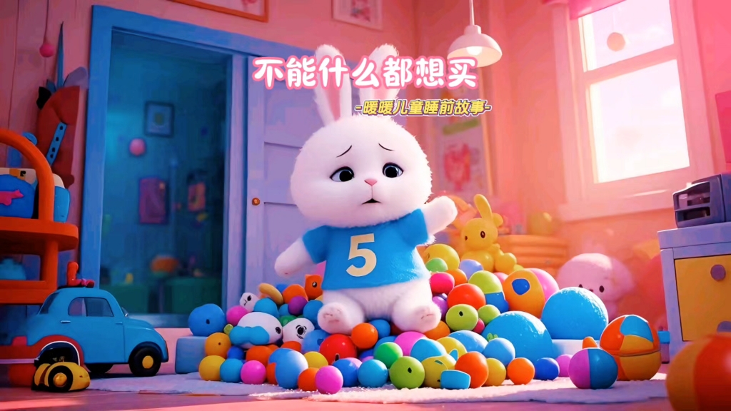 儿童睡前故事《不能什么都想买》