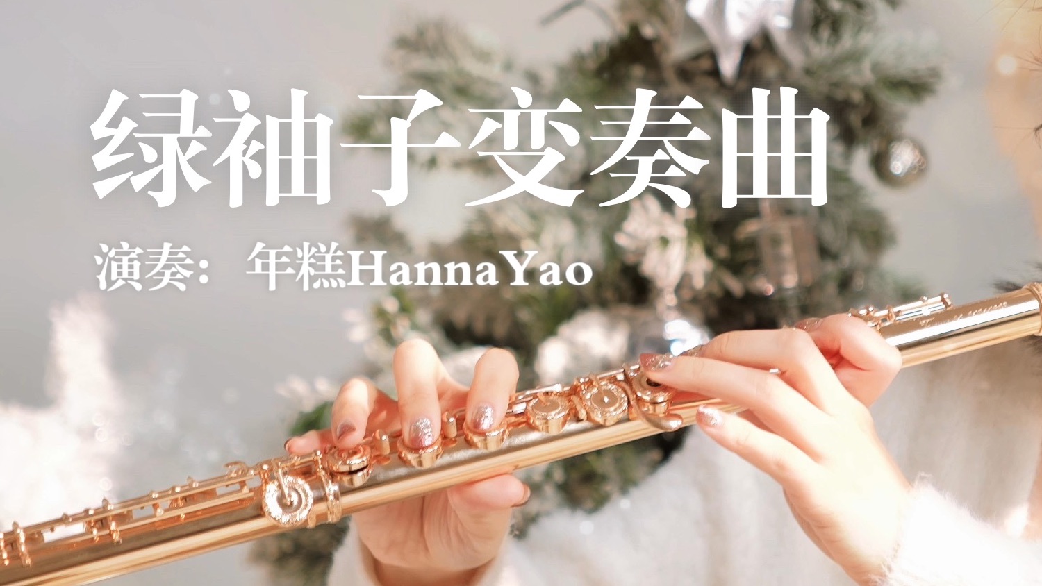 【长笛】绿袖子变奏曲 年糕演奏