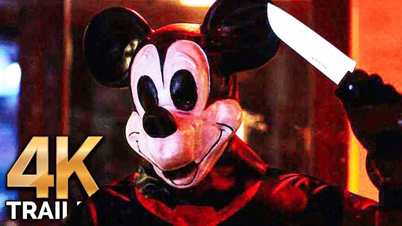 【4K】恐怖电影《米奇捕鼠器》正式预告 超分画质增强版 | 机翻中文