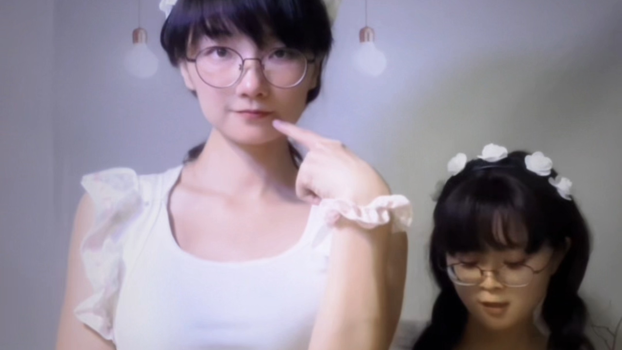 排练了一下午的变装舞蹈