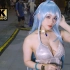 这是能钩住魂魄的眼神啊！NIKKE 胜利女神超美coser！海伦礼服！4K大升格！