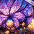 [AI绘画]No.9E01 紫罗兰花园-植物篇 我爱此花最孤洁，一生低首紫罗兰 Midjourney AI