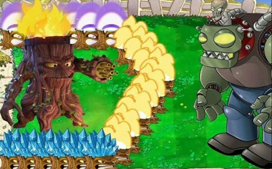 【pvz】僵尸博士居然会被火焰树桩烧死?_哔哩哔哩_bilibili