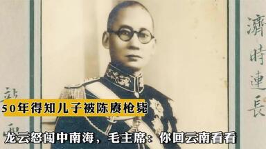 50年得知儿子被陈赓枪毙，<em class="keyword">龙云</em>怒闯中南海，毛主席：你回云南看看