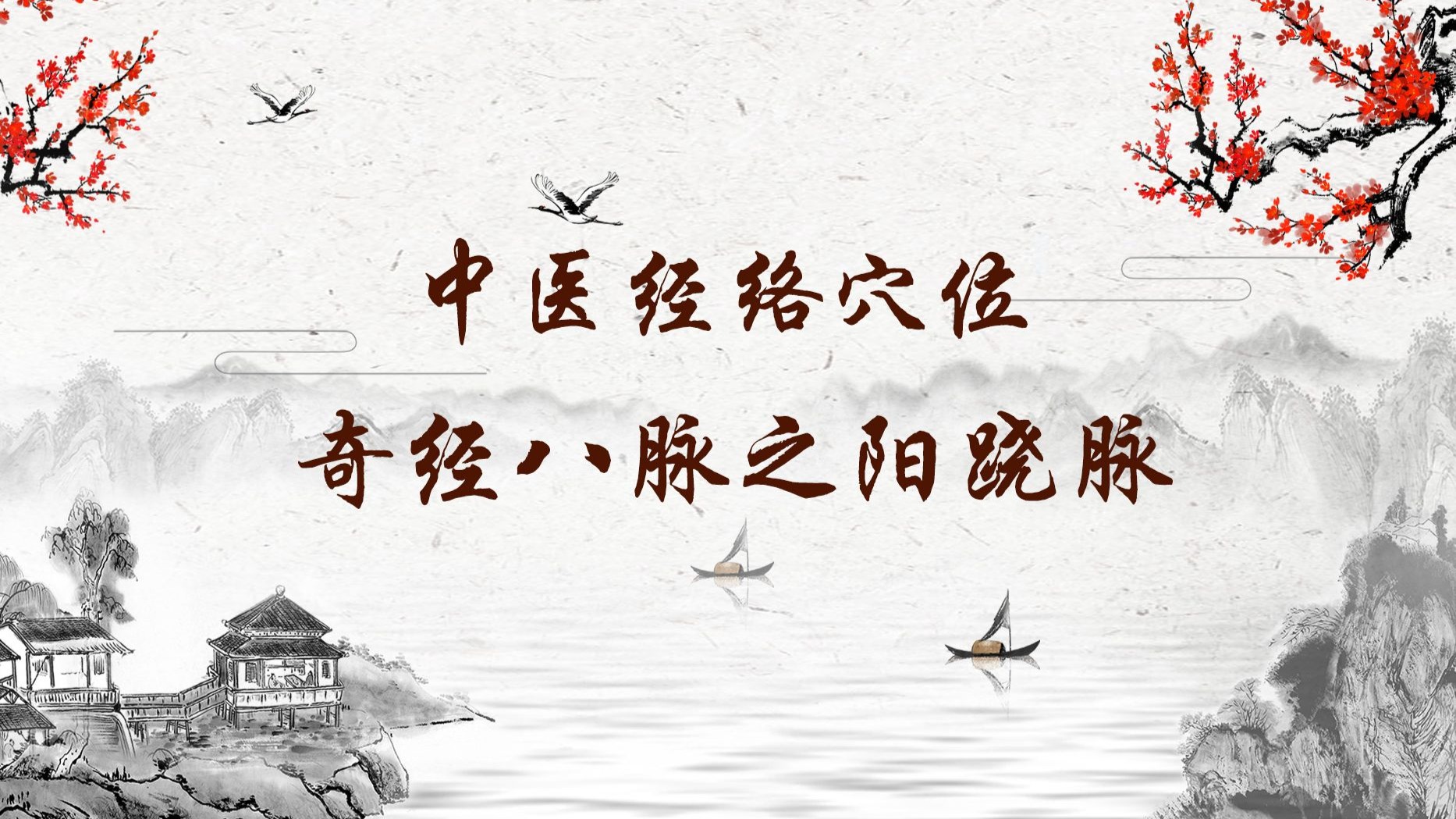 248【阳跷脉】248.跗阳穴—缓解急性腰扭伤的特效穴