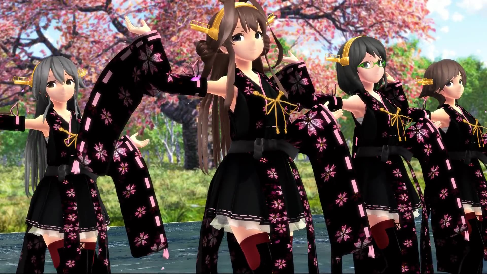 听说舰c解禁了,试发金刚四傻的极乐净土