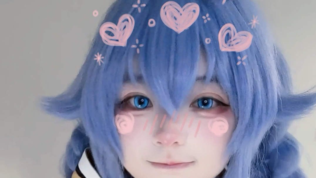 【洛琪希cos】看到稀饭的人就这样꒰՞> ·