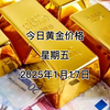 今日黄金多少钱一克？2025年1月17日黄金价格