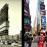 世界首都纽约百年对比。