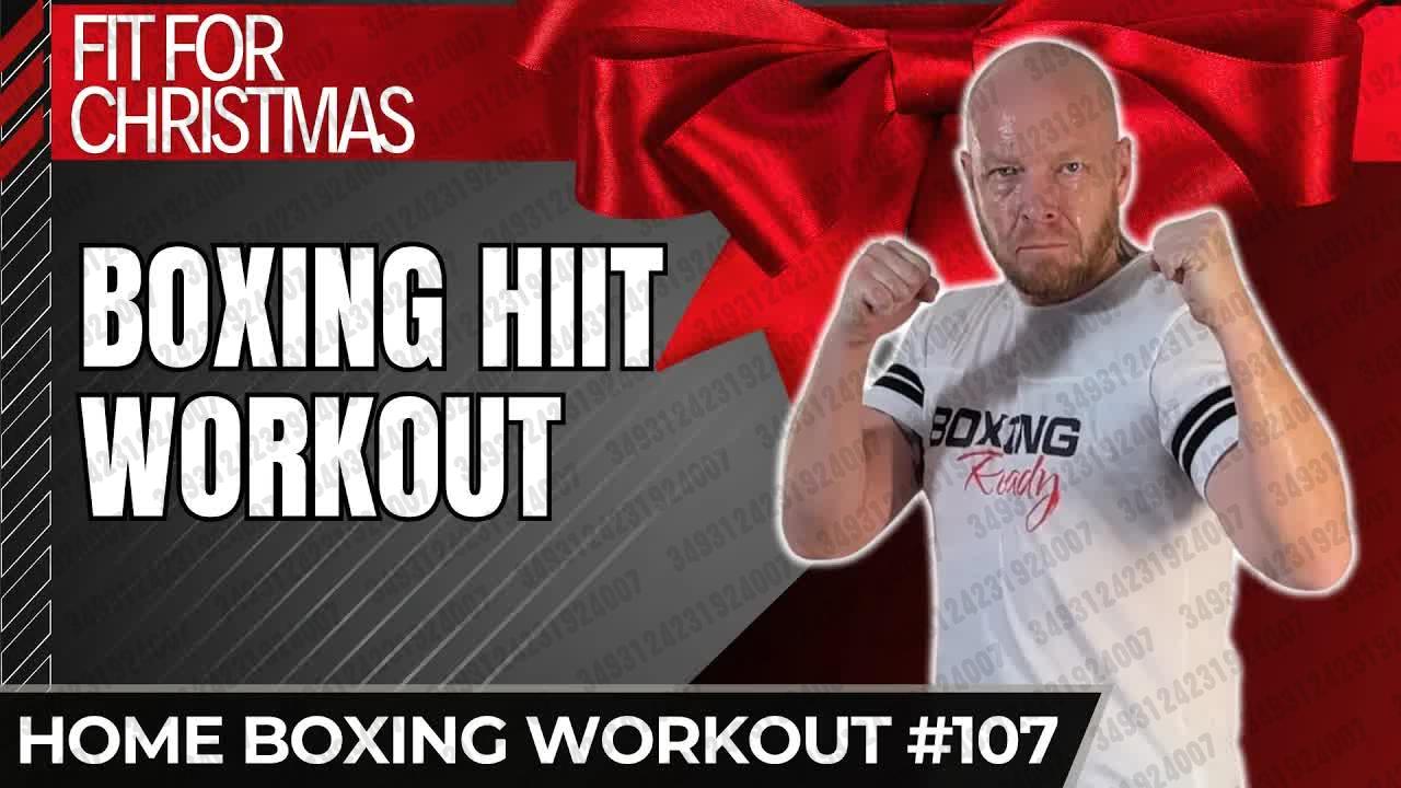 2023.12.23 【Boxing Ready】25 分钟 HIIT 拳击锻炼 💦 全身 - 无器械 - 不重复，不说话