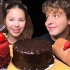☆ Tati ☆ 巧克力草莓蛋糕卷、草莓鱼子酱蛋糕、恶魔巧克力蛋糕 吃播咀嚼音（新）