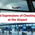 Travel-Checking in at the airport (日常英语：如何在机场安检）