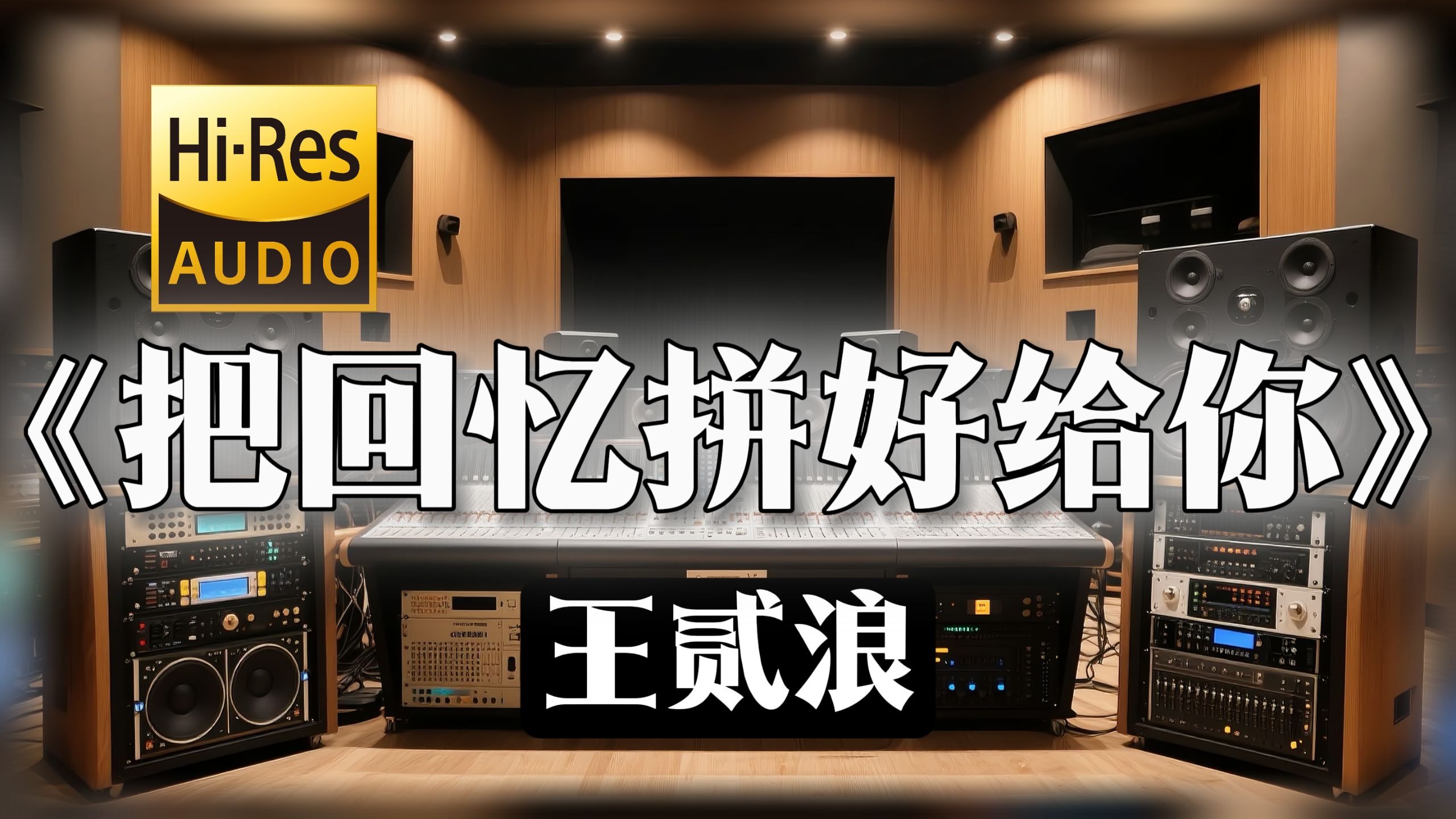 【𝐇𝐢-𝐑𝐞𝐬无损音质】｜《把回忆拼好给你》- 王贰浪 -‘独自收集两个人之间的回忆’