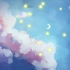 视频素材丨卡通唯美浪漫夜空星星背景视频