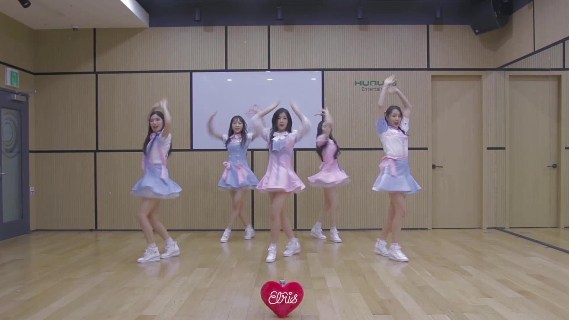 【韩国女团】完颜新团 elris - we, first 舞蹈练习室 官方版本