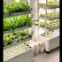 智能无土栽培设备水耕水培蔬菜种植机家庭室内植物工厂立体种菜架