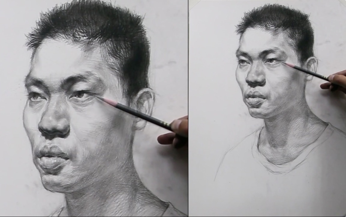 【吴建军-素描头像