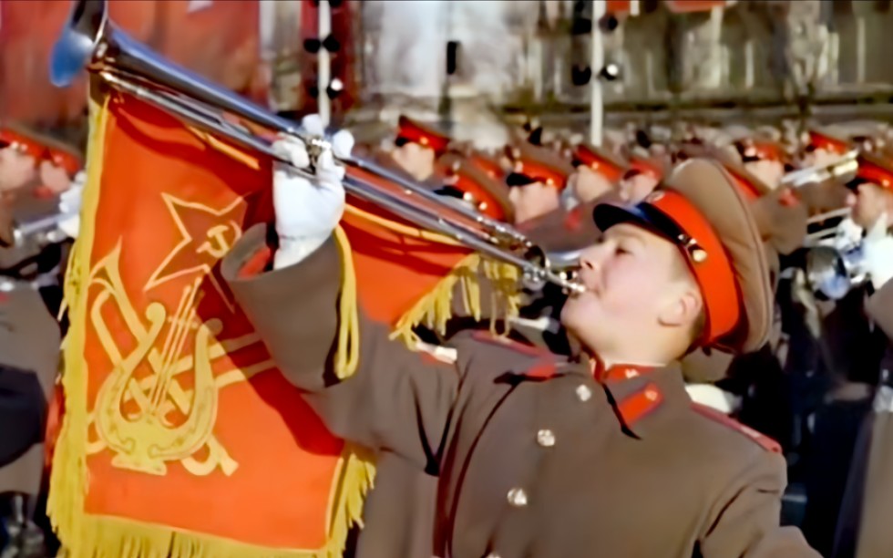 【历史影像】苏联1967年11月7日大阅兵彩色版本