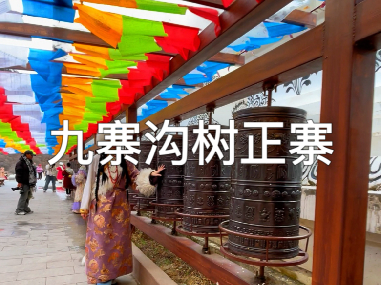 九寨沟树正寨民俗文化村，感受别样的风情