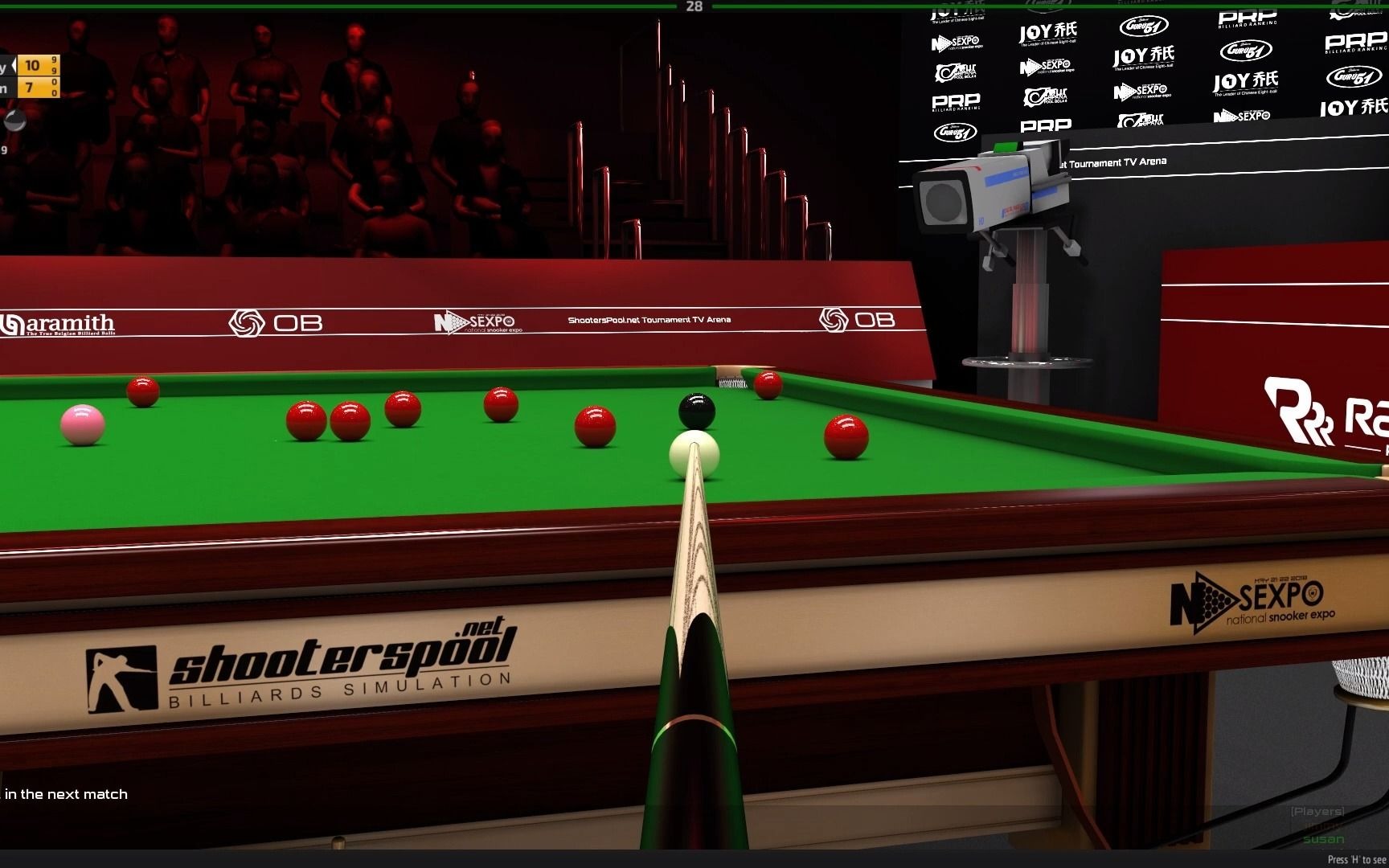 shooters pool 一个挺逼真的游戏 steam上没找见 估计是个自己运营的网游 好像有挺多厂商授权的 包括乔氏梅花OB等等_哔哩哔哩