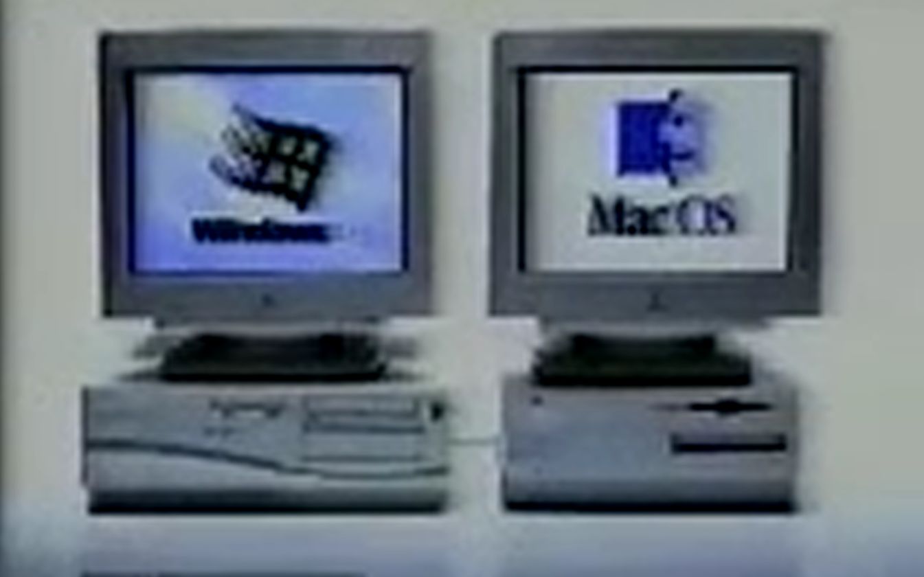 [转载]Mac OS VS Windows 95(Apple宣传片)