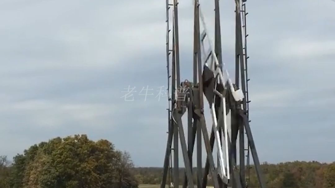 古人没有火炮，却能远程轰城？答案就在这台投石机里